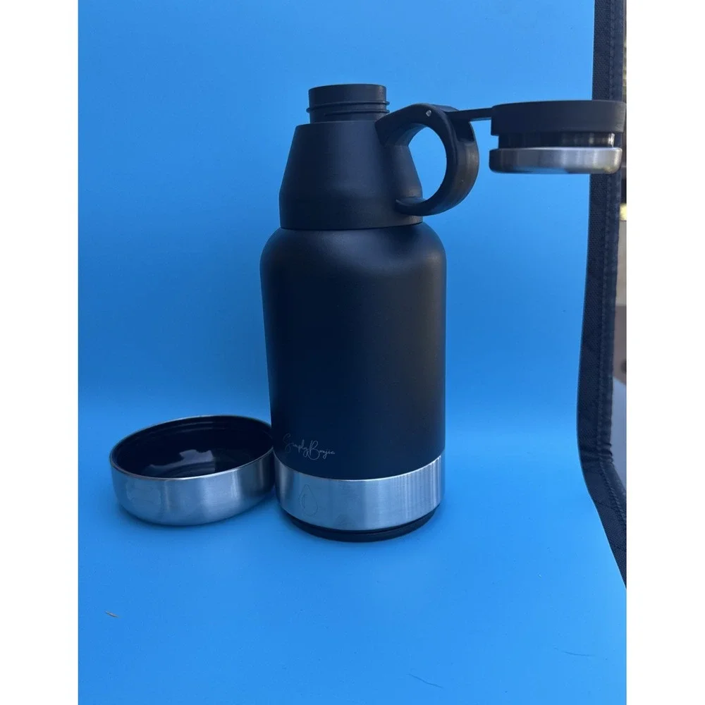 Dog Water Bottle With Travel Bowl 24oz Travel Cup For Pet & Humans